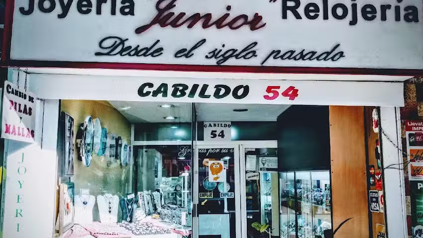 Joyer&iacute;a y relojer&iacute;a JUNIOR
